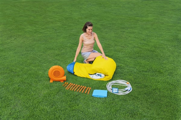 Hoppeborg Mega Vannland "Mount Splashblast" 435 x 286 x 267 cm