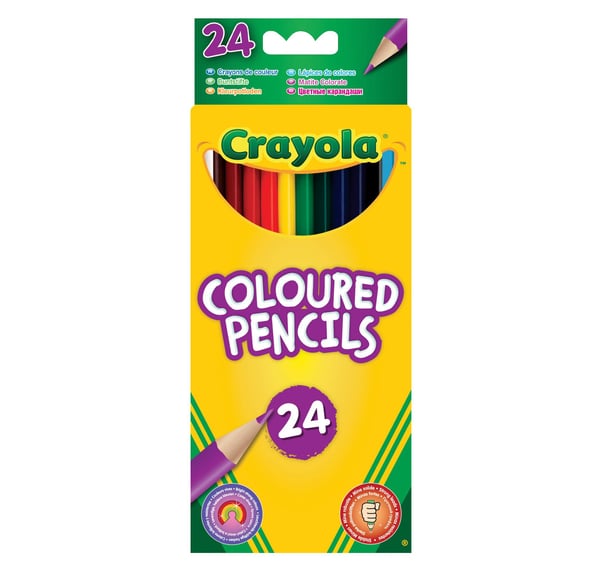 Crayola Coloured Pencils 24 Pcs