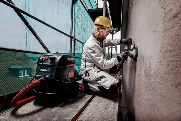 METABO RESTAURERINGSSLIP RFEV 19-125 RT VÄSKA + TILLBEHÖR "SPETSIG"