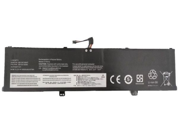 CoreParts - Batteri til bærbar PC (tilsvarer: Lenovo 5B10X19049, Lenovo L19C4P71, Lenovo L19L4P71, Lenovo L19M4P71, Lenovo SB10X19047) - 15,2 V - l...