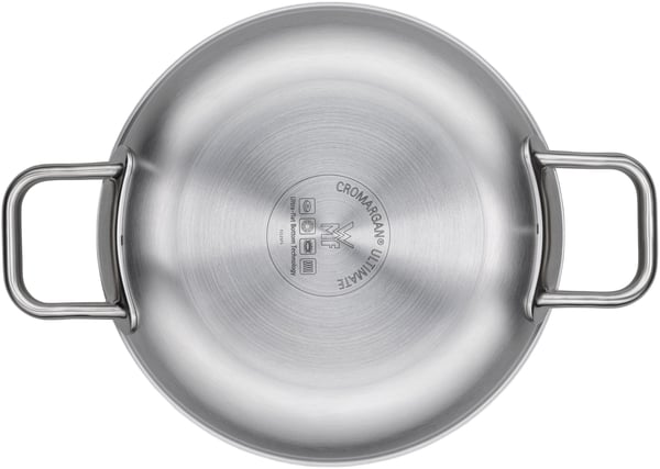 WMF 17.5934.6411, Rostfritt stål, Rostfritt stål, Keramiska, Keramiska, Elektrisk, gas, halogen, Induktion, Rostfritt stål, Kina