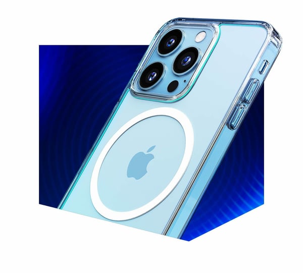 3MK MagCase iPhone 13 Pro Max läpinäkyvä yhteensopiva Magsafe kanssa