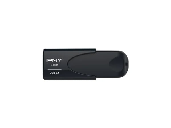 PNY Attaché 4 - USB-flashstasjon - 32 GB - USB 3.1