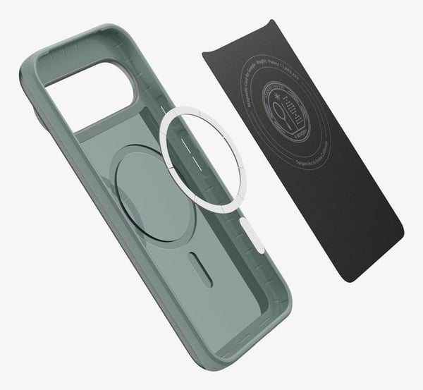 Spigen ACS09701, Suojus, Google, Google - Pixel 10 Pro Google - Pixel 10, 16 cm (6.3"), Tummanvihreä