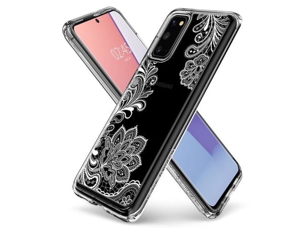 Ciel by CYRILL Cecile - White Mandala, Suojus, Samsung, Galaxy S20, 15,8 cm (6.2"), Läpinäkyvä
