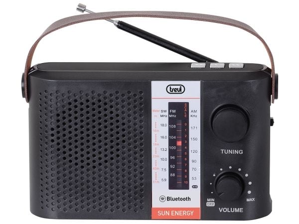 Radio RA 7F25 BT Trevi musta aurinkokenno
