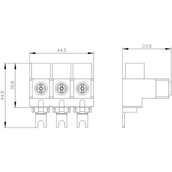 Siemens 3RV2925-5EB Syöttökiinnitin 1 kpl (L x K x S) 44 x 44,5 x 32 mm