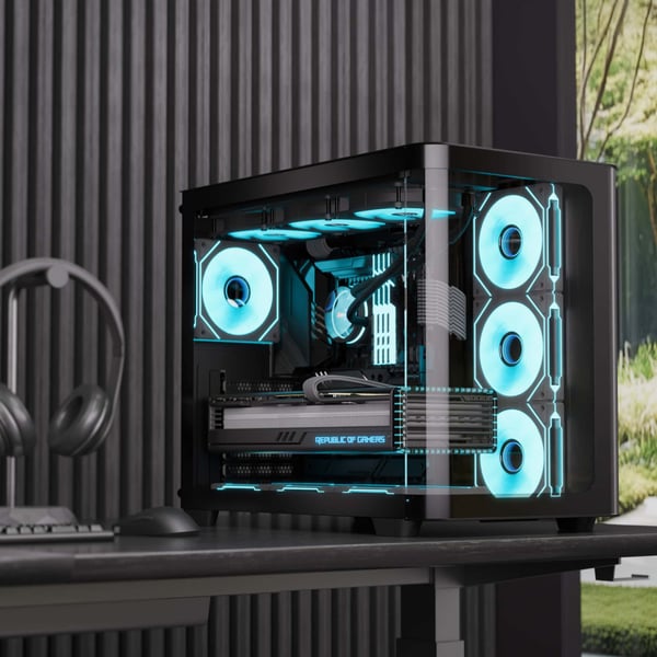 Aerocool P500C, Midi Tower, PC, Sort, ATX, Micro ATX, Mini-ITX, SPCC, Herdet glass, Spilling