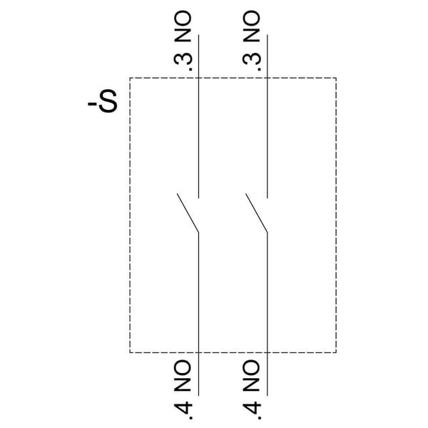 Siemens 3SU11002BL601NA0 Kiertokytkin, valaistava, musta/valkoinen 2 x 45°