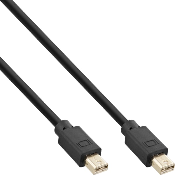 InLine 17121P, 1 m, Mini DisplayPort, Mini DisplayPort, Hankjønn, Hankjønn, 7680 x 4320 piksler