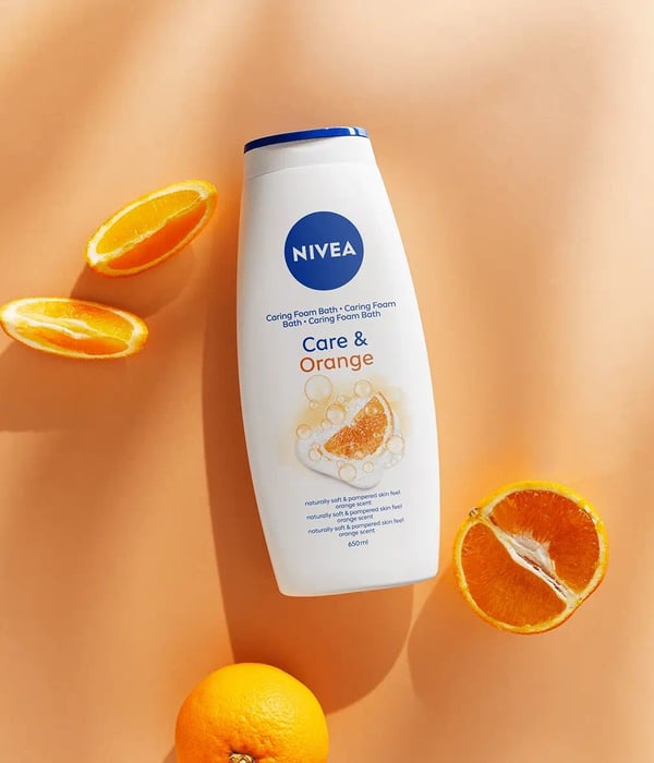 Nivea Duschgel Care Orange 650 ml