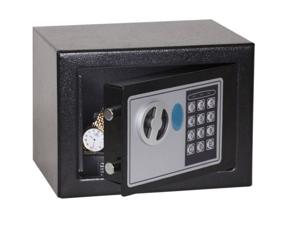 Phoenix Safe Co. Compact SS0721E, 4 L, musta, Elektroninen, Terästä, 230 mm, 170 mm