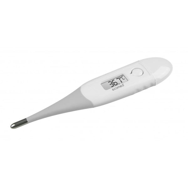 Medisana 23410, Kontakttermometer, Grå, Hvit, Underarm, Knapper, 32 - 42,9 °C, 185 mm