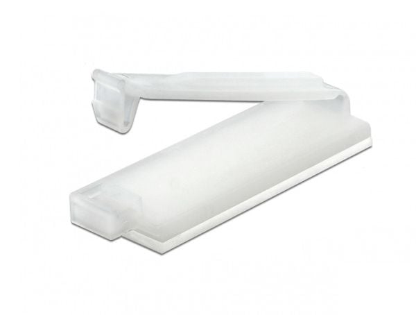 Delock - Kabelholder - naturlig (en pakke 10)