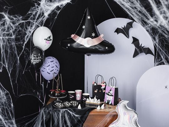 PartyDeco PH60-008, Koristelu, Valkoinen, Yksivärinen, Halloween, Universaali, Ei sukupuolirajoitusta