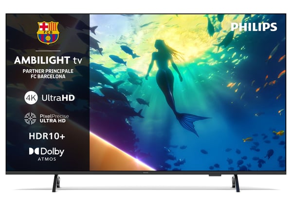 Philips 55PUS8010/12 TV 55" 4K UHD LED Smart-TV TITAN OS, svart