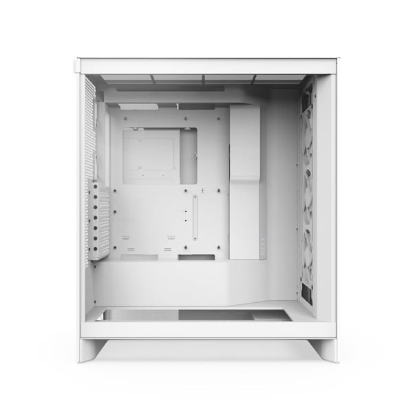 NZXT H7 Flow RGB PC-kabinett, E-ATX, midtårn, CM-H72FB-R1, herdet glass, svart