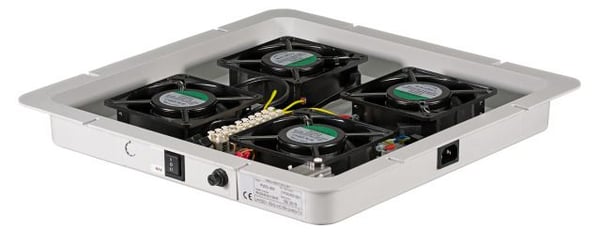 EFB Elektronik PRO-LFD02AT.TS, Kylfläkt, Inbyggd fläkt, 330 m³/h, Svart, Grå
