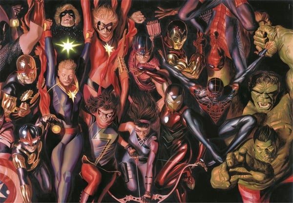 Clementoni Pussel 1000 bitar - Marvel The Avengers