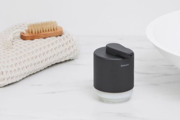 Brabantia MINDEST 200ML harmaa saippua saippuaohjain 303203