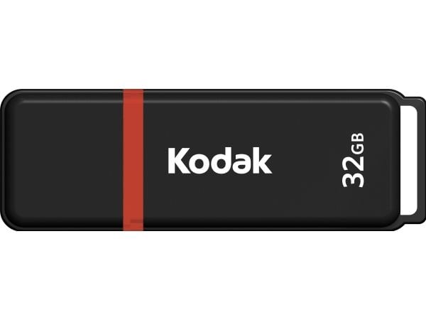 Kodak K102 - USB-flashstasjon - 32 GB - USB 2.0 - svart, rød