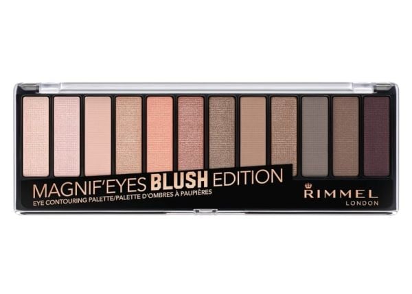 Rimmel Magnif’eyes Eyeshadow Palette, Electric Voilet Edition, B68D9D, TALC, MICA, ETHYLHEXYL PALMITATE, MAGNESIUM STEARATE, PHENOXYETHANOL, CALCIU...