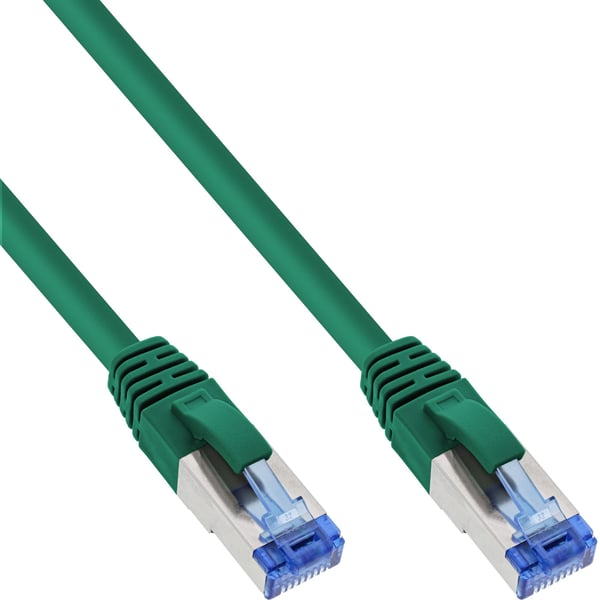 InLine B-76802G, 2 m, Cat6a, S/FTP (S-STP), RJ-45, RJ-45, Vihreä