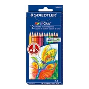 Farveblyanter Staedtler® Noris® Club med 12 stk. ass. faver