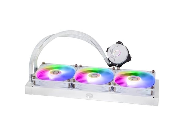 Cooler Master MasterLiquid 360L Core CPU-vannkjøler 360 mm ARGB hvit