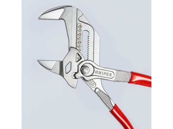 Knipex 86 03 250, Polygriptång, 1,4 cm, 5,2 cm, Stål, Plast, Röd