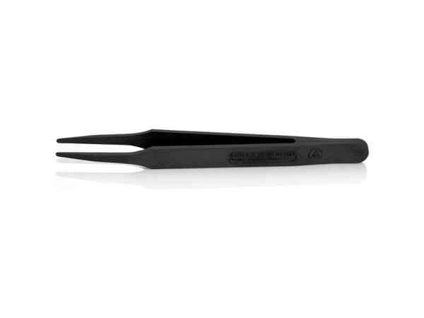 Knipex 92 09 01 ESD, Sort, Spiss, Rett, 4 g, 9,5 mm, 115 mm