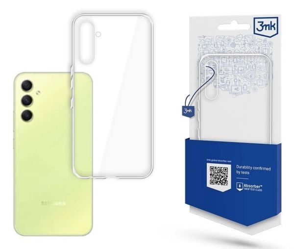 3MK Clear Case, Omslag, Samsung, Galaxy A34 5G, 16,8 cm (6.6"), Transparent