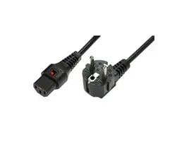MicroConnect - Strømkabel - CEE 7/7 (han) til IEC 60320 C13 - 1 m - lajittelu