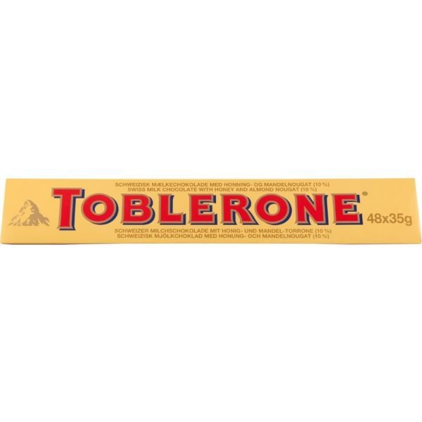 Toblerone XL Chokolade med 48 stk. x 35g - 1,68 kg