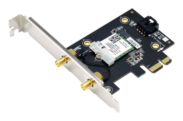 ASUS PCE-AX1800 -verkkokortti, Wi-Fi 6, 1775 Mbit/s, PCIe, Bluetooth 5.2