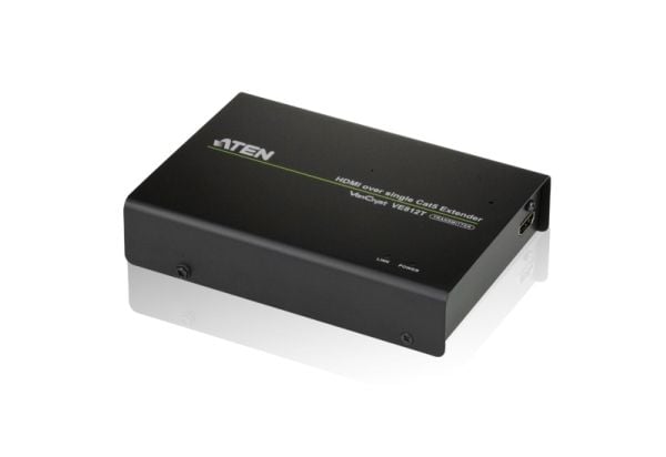 ATEN VanCryst VE812R HDMI Over Single Cat 5 Receiver - Förlängd räckvidd för audio/video - mottagare - HDMI, HDBaseT - över CAT 5 - upp till 100 m ATEN VanCryst VE812R HDMI Over Single Cat 5 Receiver - Förlängd räckvidd för audio/video - mottagare - HDMI, HDBaseT - över CAT 5 - upp till 100 m