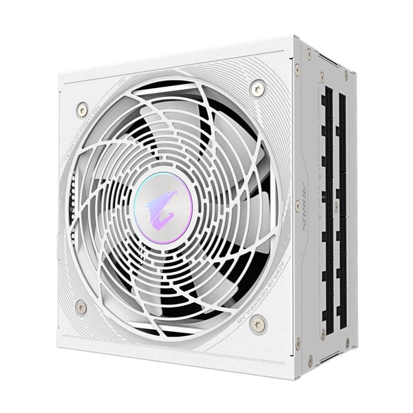 AORUS ELITE AE1000PM PG5 ICE - Strømforsyning (intern) - ATX12V 3.0/ EPS12V - 80 PLUS Platinum - AC 100-240 V - 1000 watt - aktiv PFC