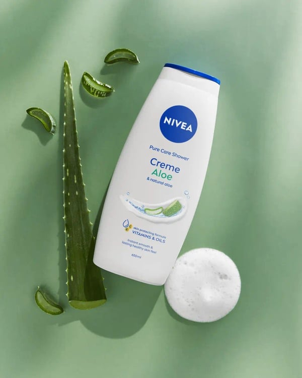 Nivea Cream Aloe Creamy Shower Gel 650ml
