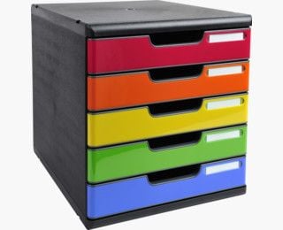 Exacompta 301798D, Musta, 350 mm, 288 mm, 320 mm