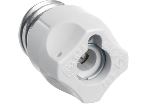 Hager Säkringshuvud D02 i plast K02/P D02/E18 (LE18SIP)