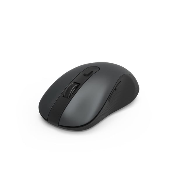 Hama MW-650 - Mus - høyrehendt - optisk - 6 knapper - trådløs - 2.4 GHz, Bluetooth 5.0 - USB trådløs mottaker - svart