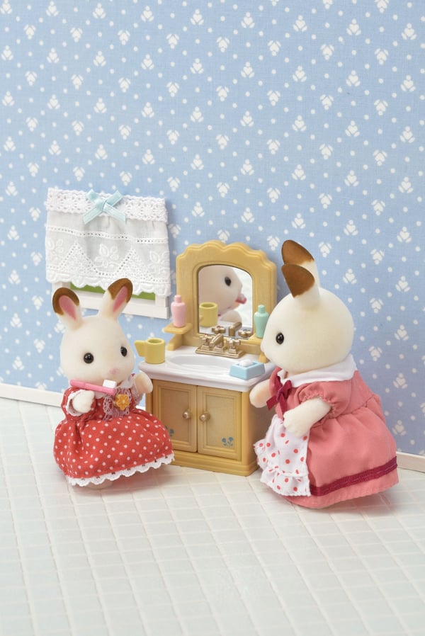 Sylvanian Families Country Bathroom Set