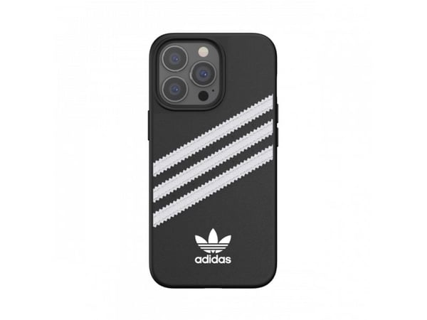 Adidas 47114, Suojus, Apple, iPhone 13/13 Pro, 15,5 cm (6.1"), Musta, Valkoinen