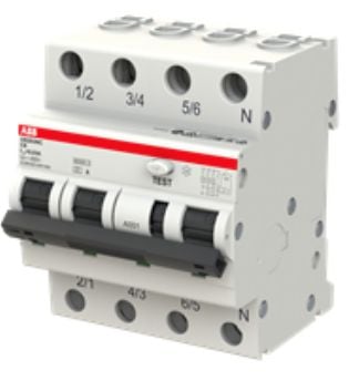 ABB 2CSR256140R1134 FI-turvakytkin/automaattisulake 4-napainen