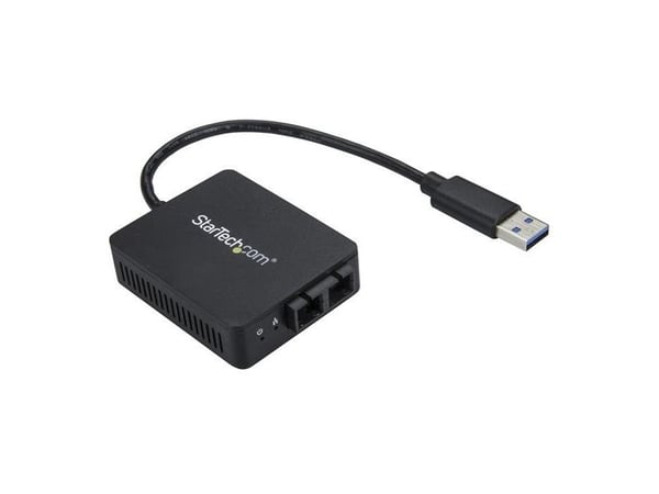 USB TO FIBER OPTIC CONVERTER USB 3.0 - 1000BASE-SX SC IN