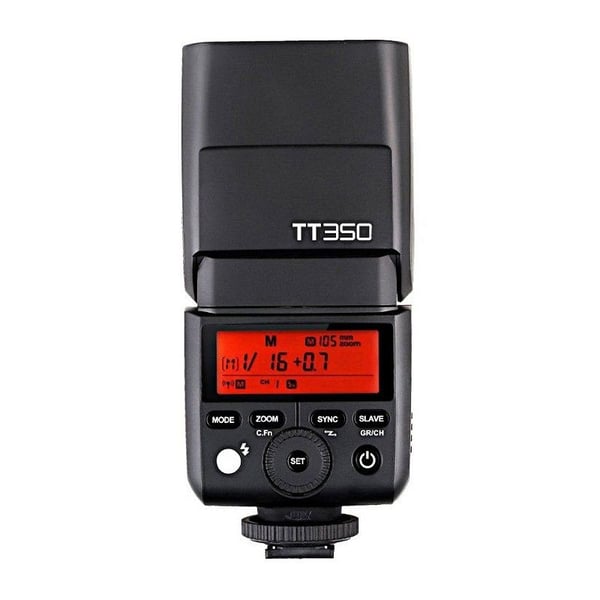 Godox TT350, 2,2 s, 16 kanaler, 210 g, Slavblixt