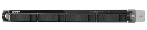 QNAP TS-433EU - NAS-server - 4 brønner - kan monteres i rack - SATA 6Gb/s - RAID 0, 1, 5, 6, 10, JBOD, 50, 60 - RAM 4 GB - Gigabit Ethernet / 2.5 G...