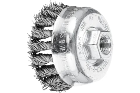 PFERD 43305021, Kopp stålbørste, 6,5 cm, 12500 RPM, 5 stykker