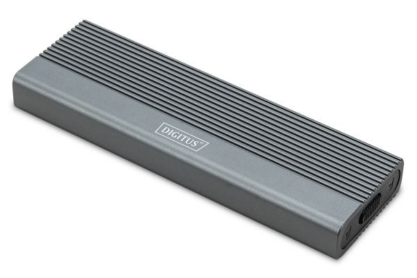 Digitus DA-71156, SSD-kotelo, M.2, M.2, SATA, 10 Gbit/s, USB-liitettävyys, Musta