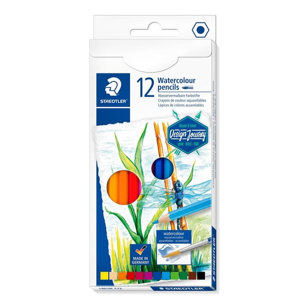 STAEDTLER 146 10C - Färgpenna - mjuk - blandade färger (paket om 12)